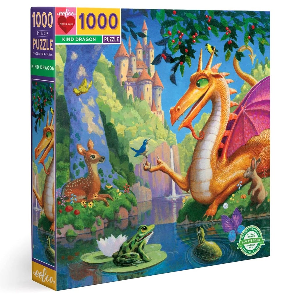 Eeboo Kind Dragon 1000pc Puzzle Eeboo Kind Dragon 1000pc Puzzle